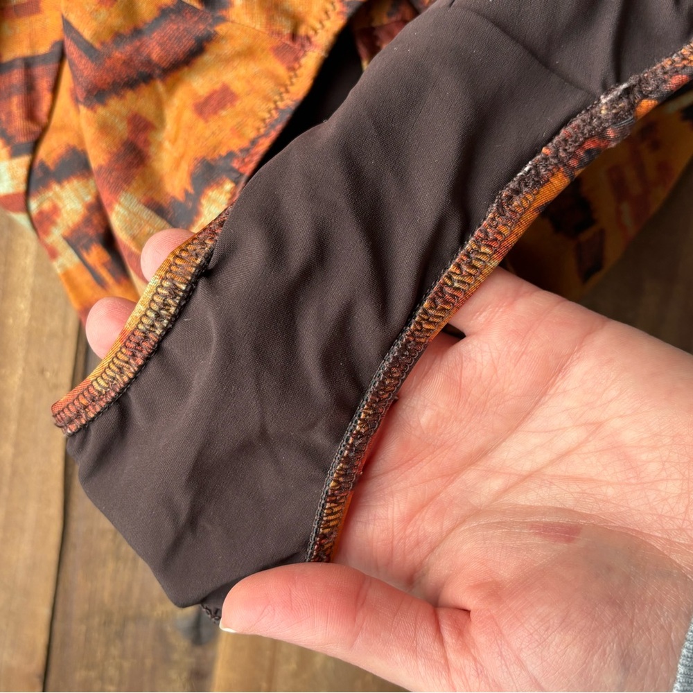 Ulla Johnson Brown Patterned One Piece Swimsuit - image 8